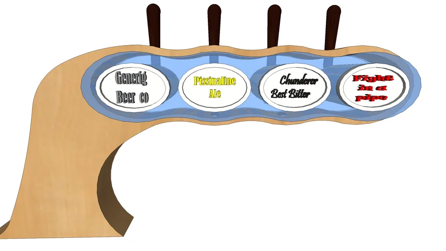 Beer tap 3D Warehouse