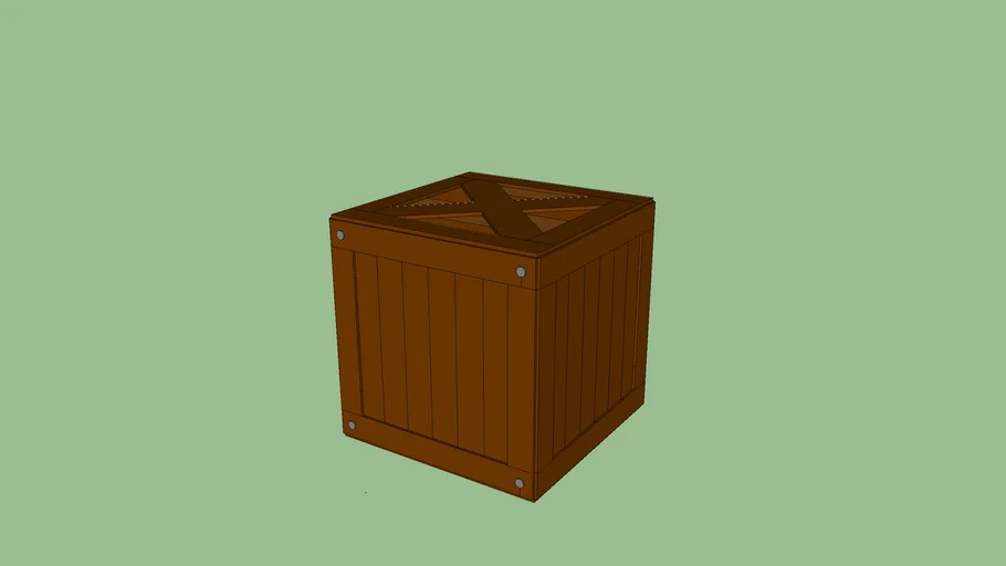 Jump Crate From Crash Bandicoot Made by Lewis071 3D Warehouse