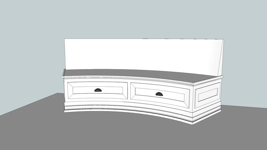 Bay Window Bench 3D Warehouse