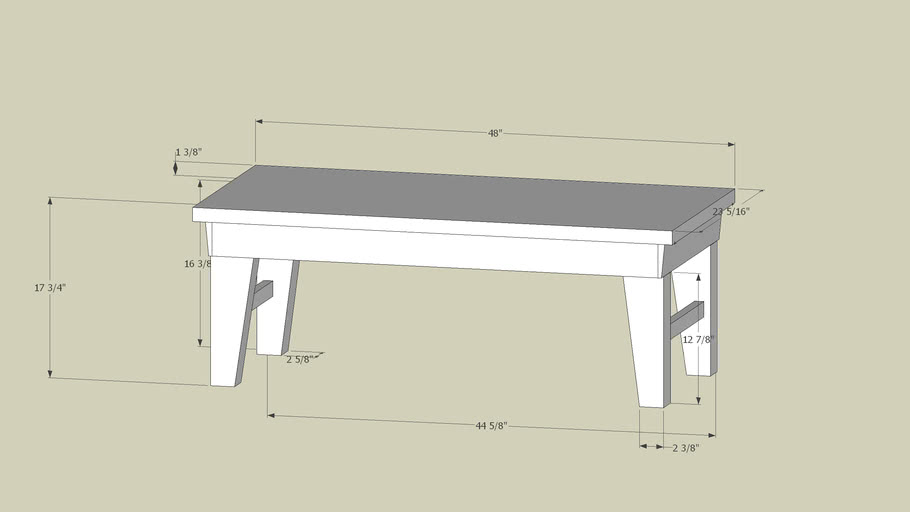 coffee table foldable legs