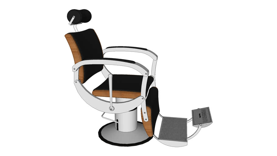 Cadeira Barber 3D Warehouse