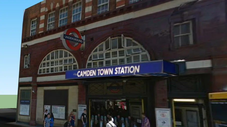 Camden Town Underground Station | 3D Warehouse