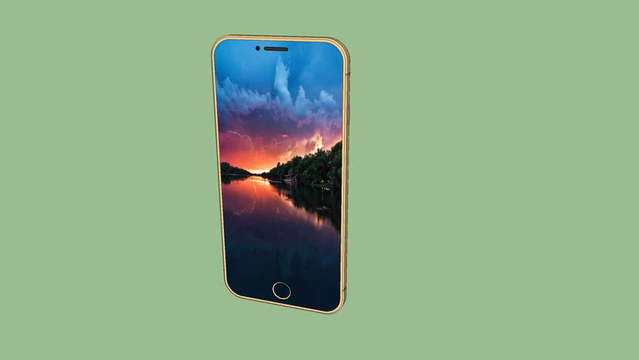 IPhone 7 Gold (Concept 5)