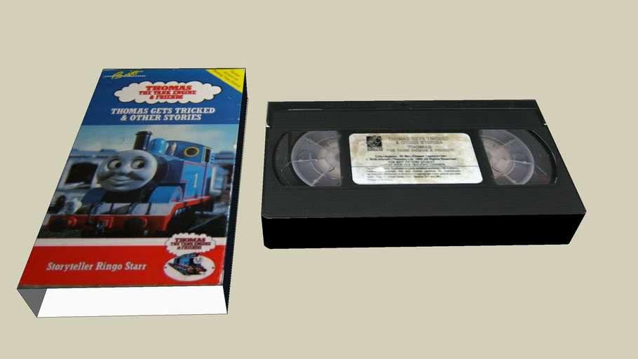1990 Thomas Gets Tricked and Other Stories VHS (Strand VCI)