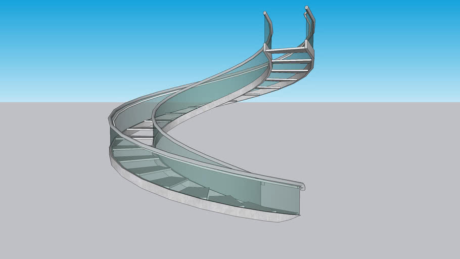 spiral stair | 3D Warehouse