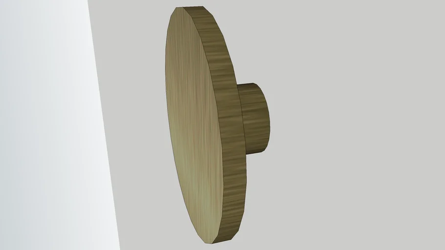 Simple Round Door Handle - - 3D Warehouse