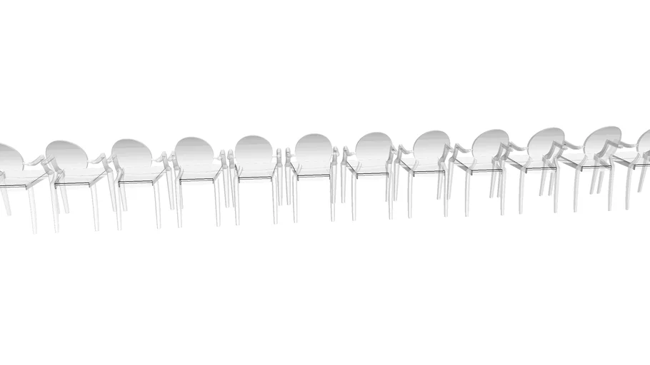 Ghost Chair 12 line 3D Warehouse