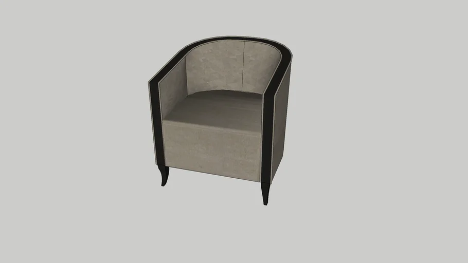 Luxury armchair 3D Warehouse