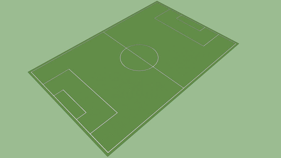 Football Ground 3D Warehouse