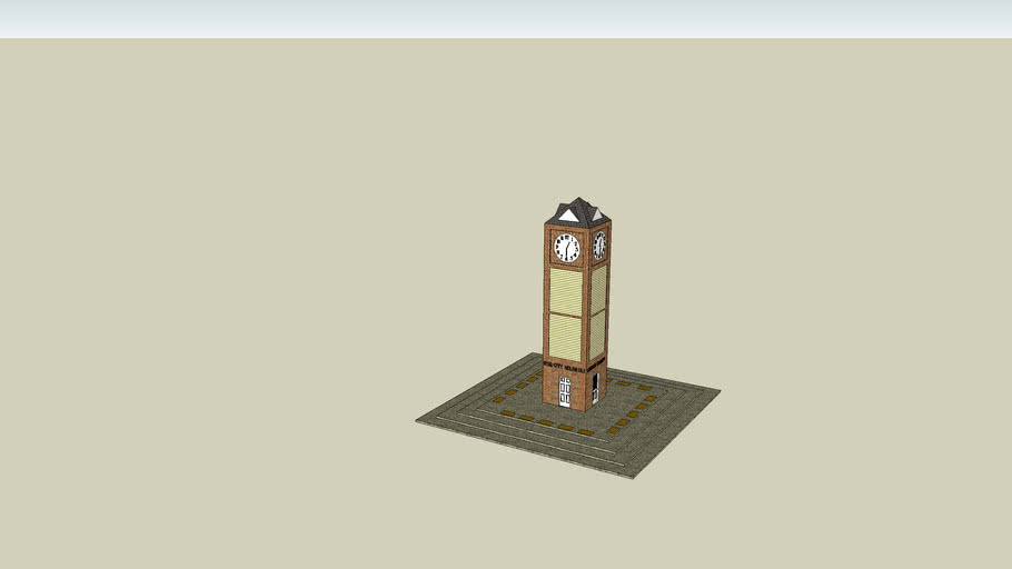 Clock Tower 3D Warehouse