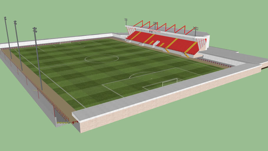 Broadfield Stadium - Crawley Town Football Club | 3D Warehouse