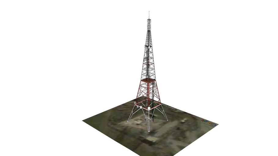 antena de telecomunicaciones - - 3D Warehouse