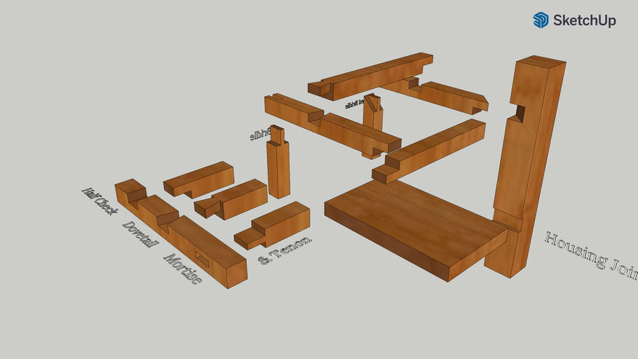 Wood Joints 3D Warehouse