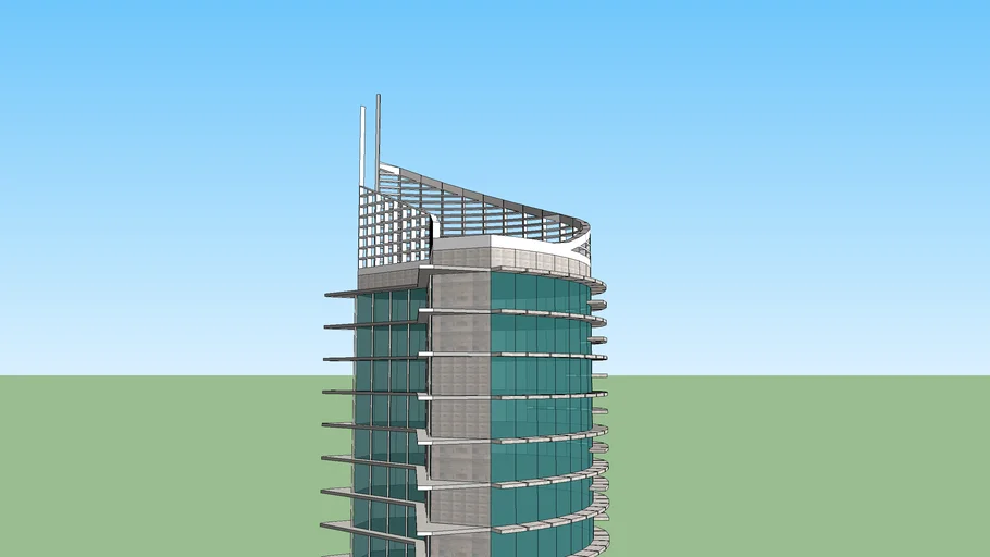 Marina Tower Beirut (Updated) | 3D Warehouse