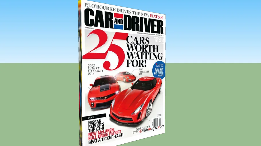 Car And Driver Magazine | 3D Warehouse