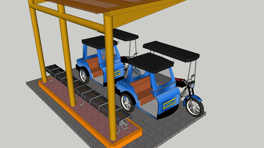Tricycle Terminal 3D Warehouse