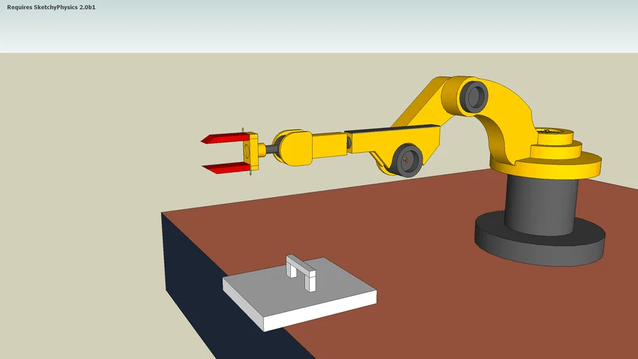 Working Industrial Robot (Remade with one grab)