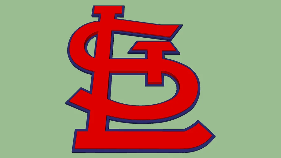 St. Louis Cardinals logo | 3D Warehouse