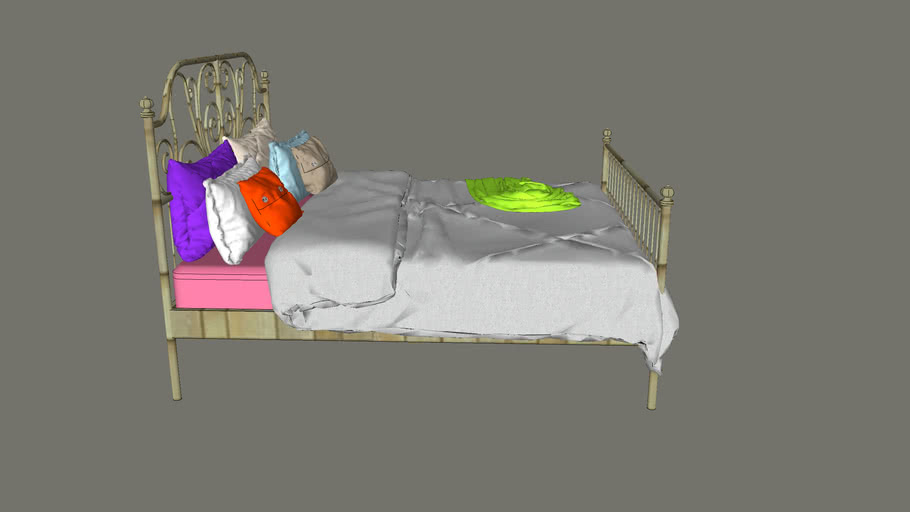 LEIRVIK bed IKEA 3D Warehouse