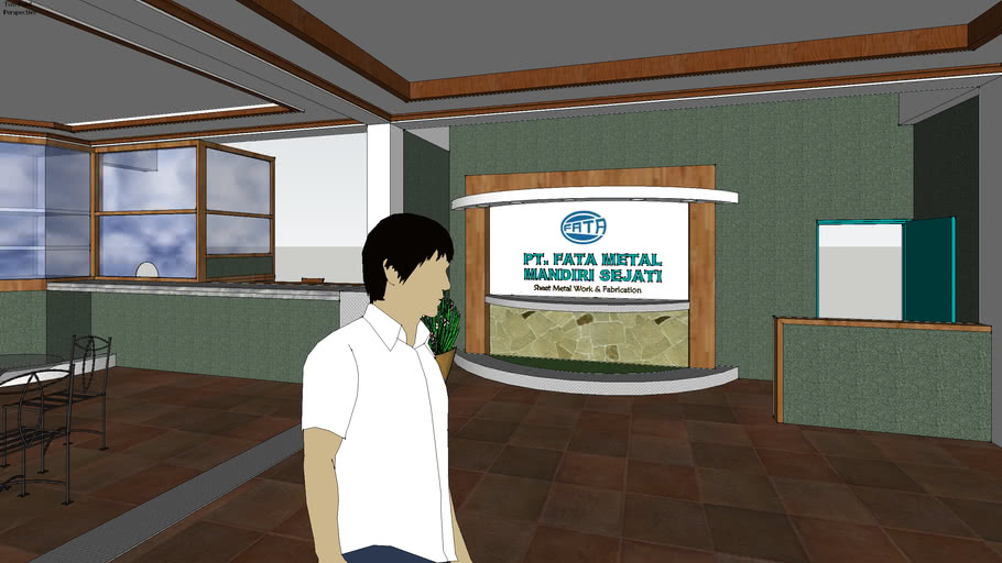 Konsep Interior Kantor | 3D Warehouse