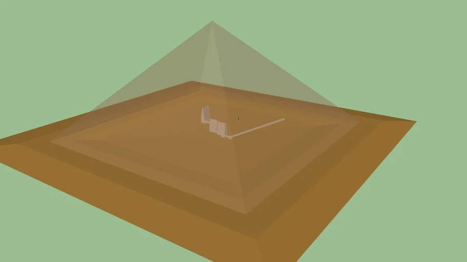 The Red Pyramid at Dahshur 3D Warehouse