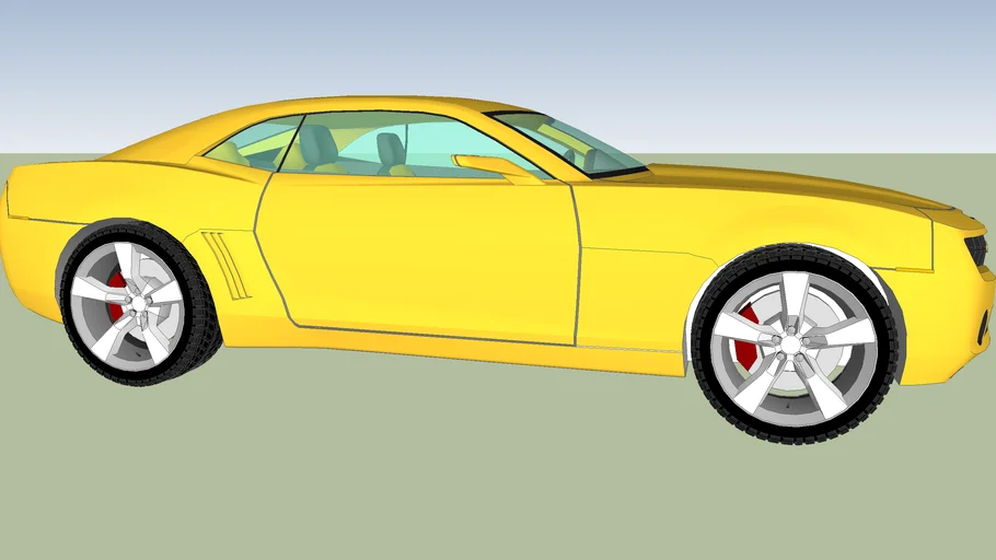 Camaro Amarelo | 3D Warehouse