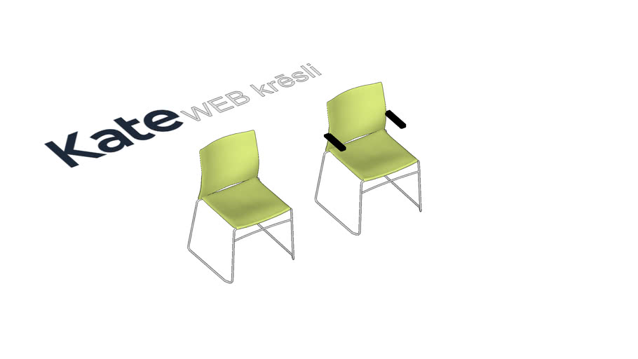 KATE WEB apmeklētāju krēsli