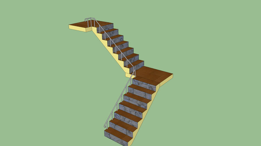 STAIRCASE B | 3D Warehouse