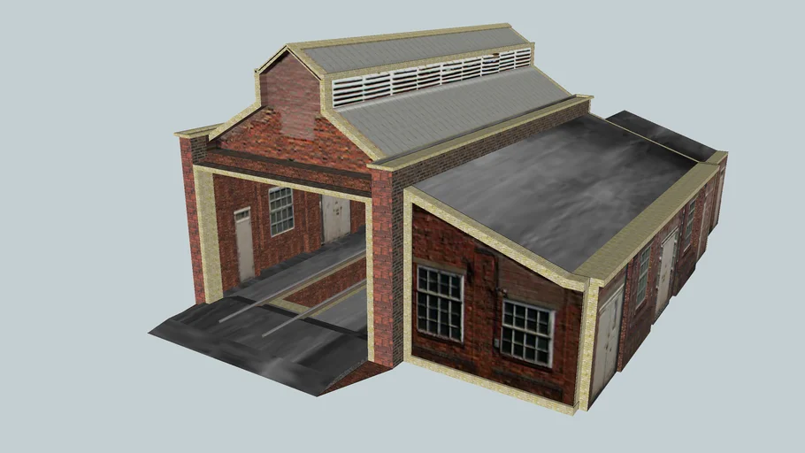 'Eco Rail Track'... 'Engine Shed'.. 'Dummy!'... Old Steam Days.. | 3D ...