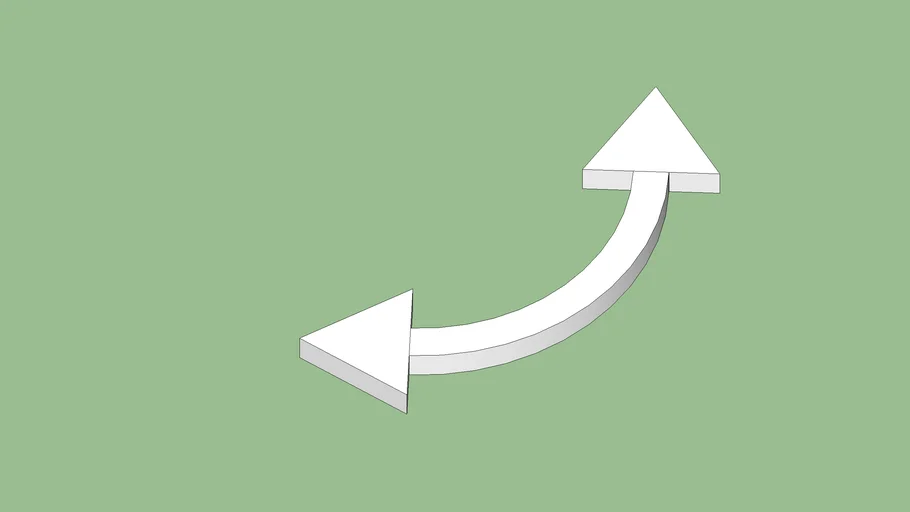 Double head arrow | 3D Warehouse