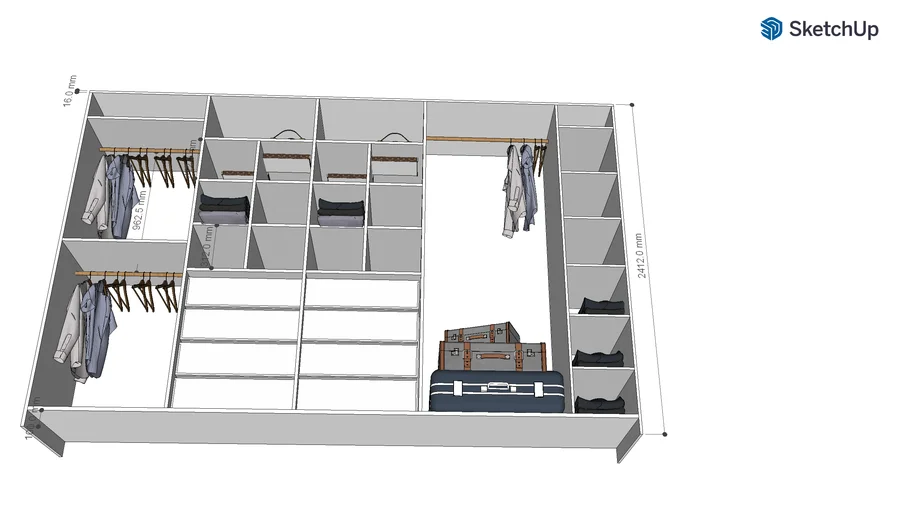 LEG BASE 10CM | 3D Warehouse