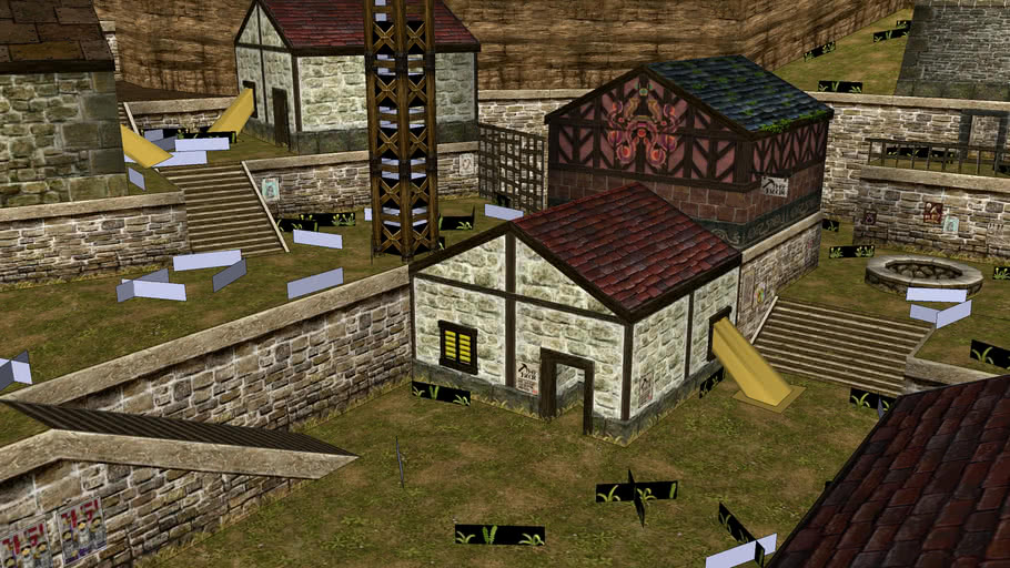 Kakariko Village (Ocarina of Time 3D) 3D Warehouse