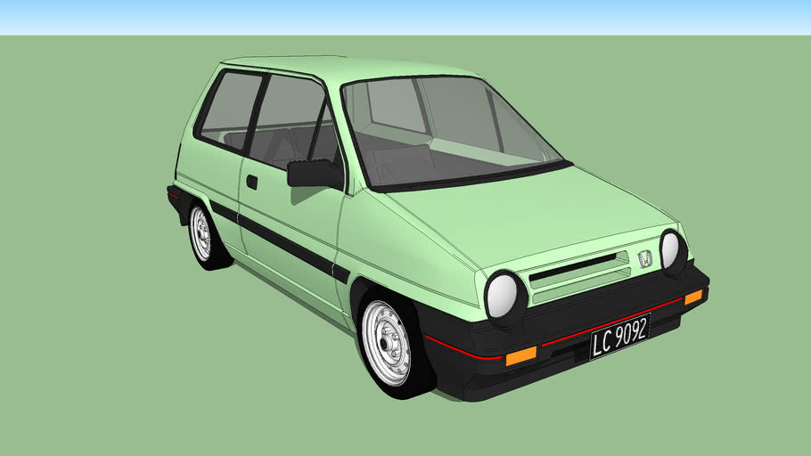 Honda City AA1 3D Warehouse