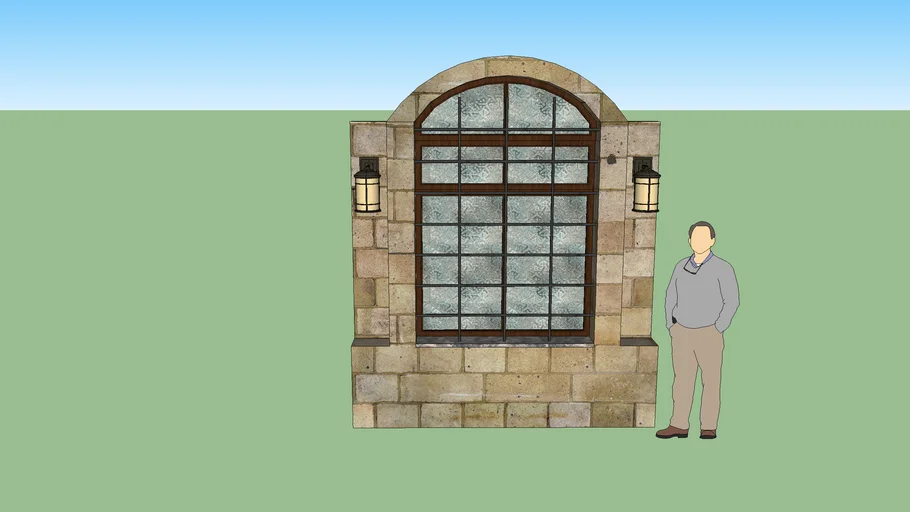 mosque windows iron railing | 3D Warehouse