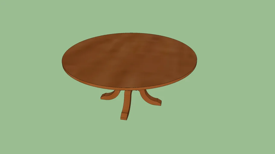 Table ronde | 3D Warehouse