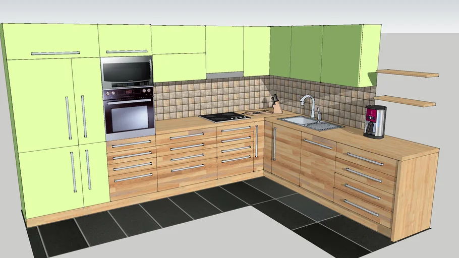 Modern Kitchen | 3D Warehouse