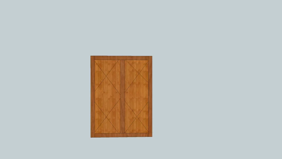 Wine Rack X pattern 3D Warehouse