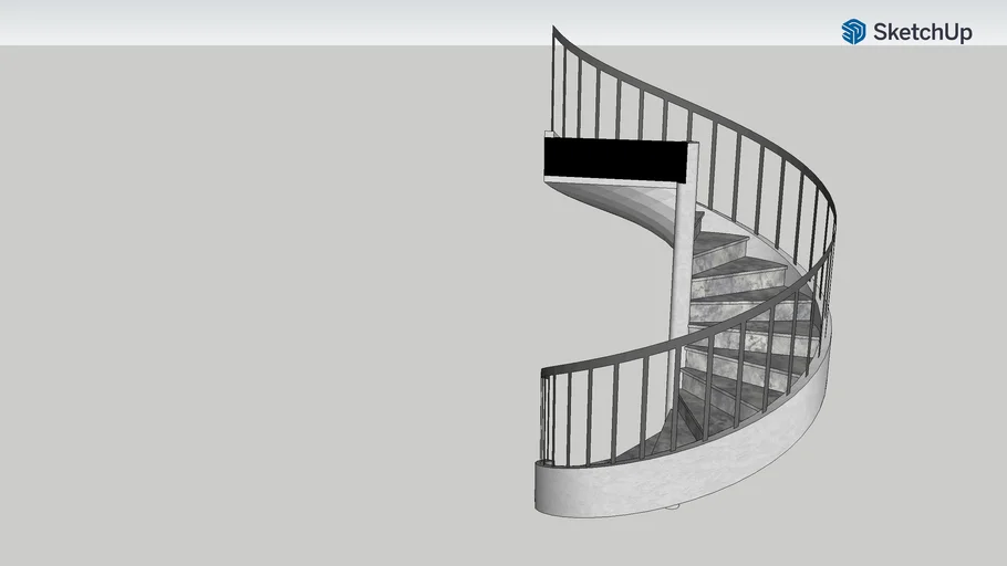 SPIRAL STAIRCASE | 3D Warehouse