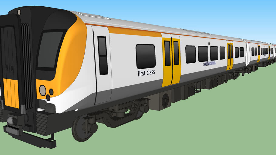 Class 450 Desiro Southeastern 4-Car | 3D Warehouse