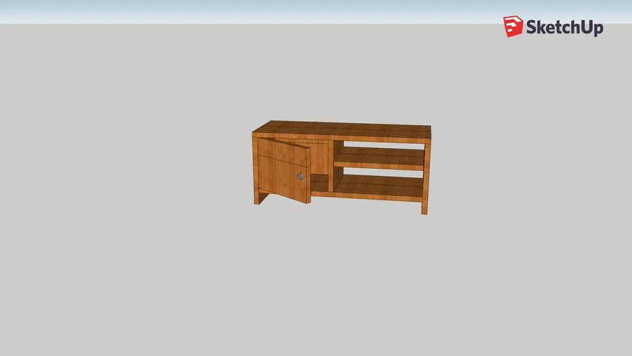 tv table 3D Warehouse