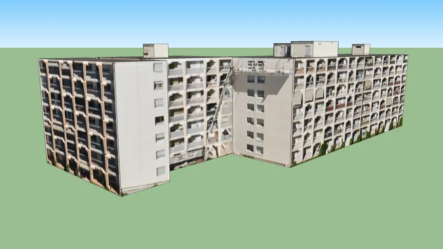 Apartments in Lyon, France 3D Warehouse
