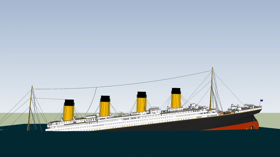 Titanic 2012 Sinking Theory Part 4 | 3D Warehouse