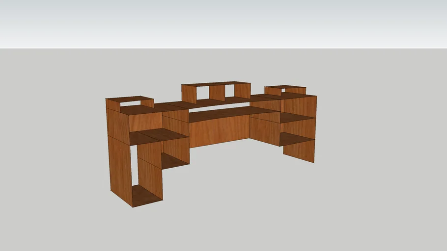 recording-studio-desk-3d-warehouse