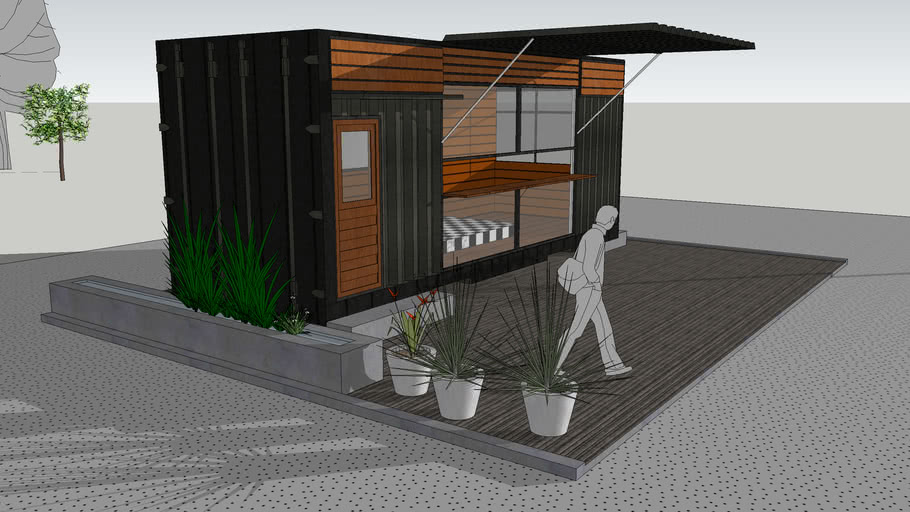 container shop 3D Warehouse