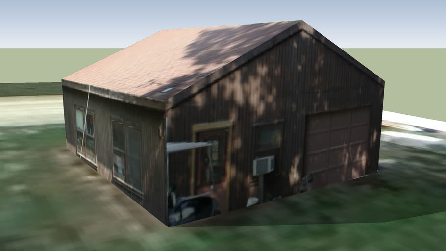 Storage Building at Camp Jayhawk | 3D Warehouse