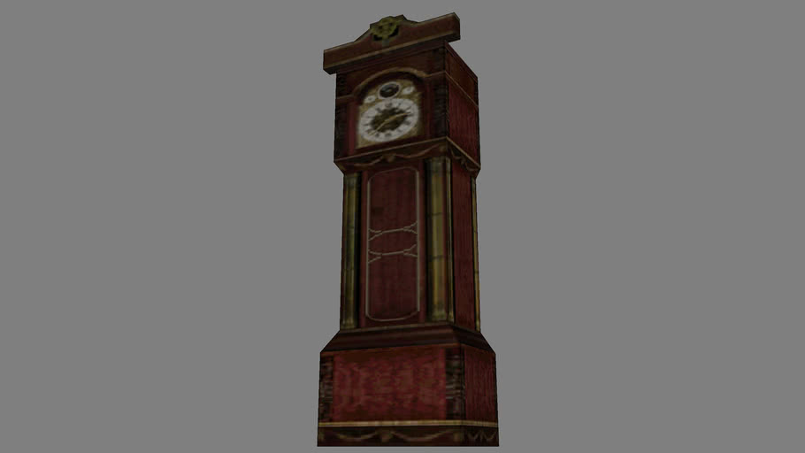 Resident Evil 1 Grandfather Clock 3D Warehouse