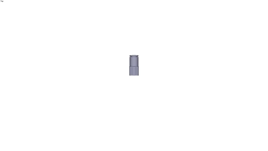 3014 FEMALE STUD FITTING NPT DIAM D 3/8 INC C NPT1/4 3D Warehouse