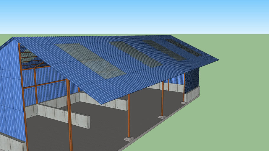 hangar-agricole-3d-warehouse