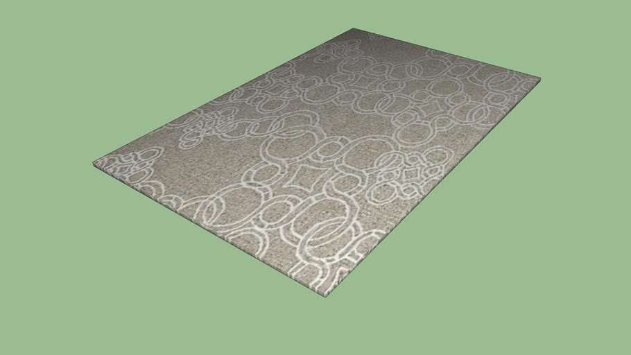 Crate & Barrel Obi WoolBlend 8'x10' Rug 3D Warehouse