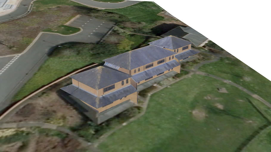 Clydesdale Court, University of Exeter (Streatham Campus) 05 3D Warehouse